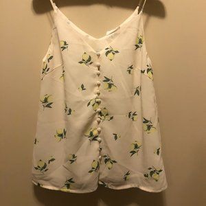 Lemon print Sophie Rue tank
